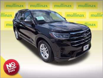 2026 Agate Black Metallic Ford Explorer Active RWD SUV