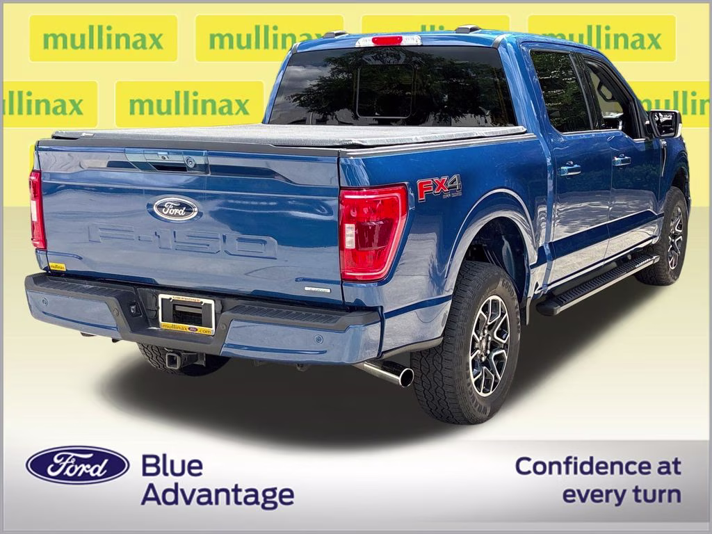 2022 Blue Metallic Ford F-150 XLT 4X4 Truck