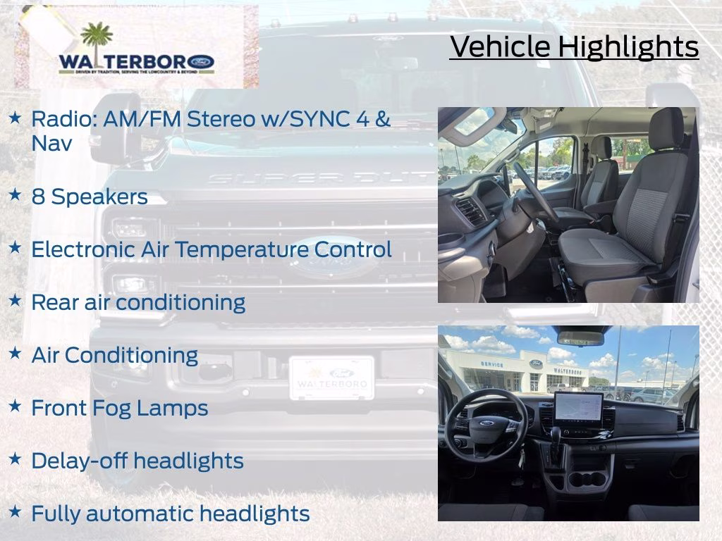 2024 Oxford White Ford Transit-350 XLT RWD Crossover