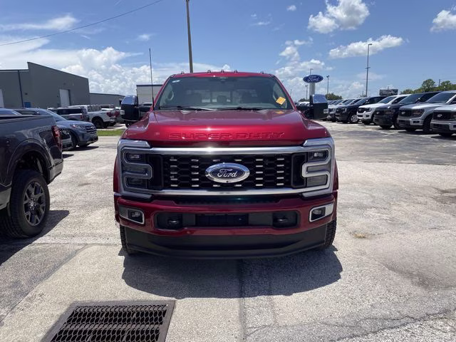 2026 Ruby Red Metallic Ford Super Duty F-450 DRW Platinum Plus 4X4 Truck