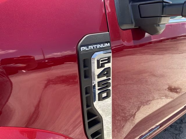 2026 Ruby Red Metallic Ford Super Duty F-450 DRW Platinum Plus 4X4 Truck