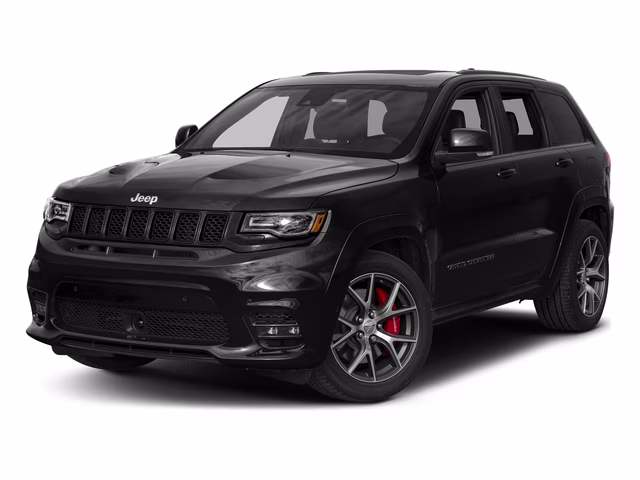 2018 Diamond Black Crystal Pearlcoat Jeep Grand Cherokee Trackhawk 4X4 SUV