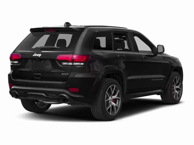 2018 Diamond Black Crystal Pearlcoat Jeep Grand Cherokee Trackhawk 4X4 SUV
