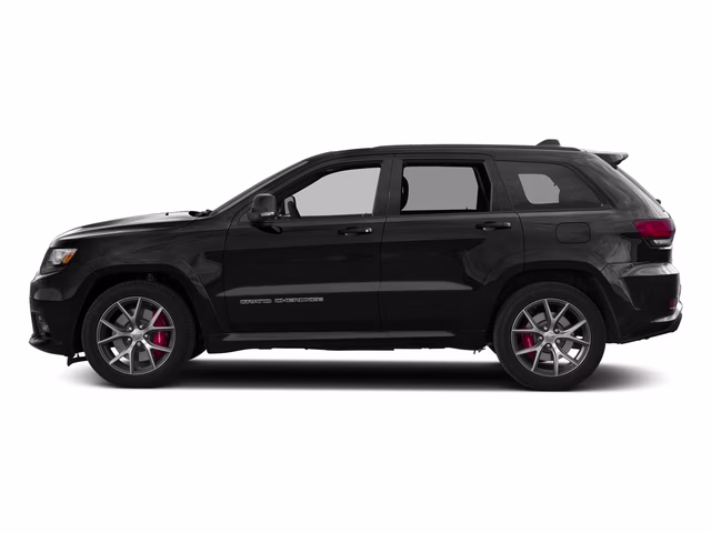 2018 Diamond Black Crystal Pearlcoat Jeep Grand Cherokee Trackhawk 4X4 SUV