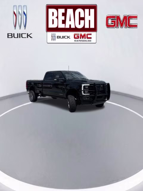 2024 Agate Black Metallic Ford Super Duty F-350 SRW Lariat 4X4 Truck