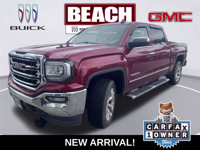 2018 Red Quartz Tintcoat GMC Sierra 1500 SLT 4X4 Truck