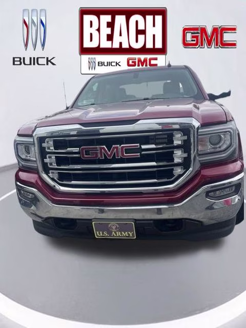2018 Red Quartz Tintcoat GMC Sierra 1500 SLT 4X4 Truck