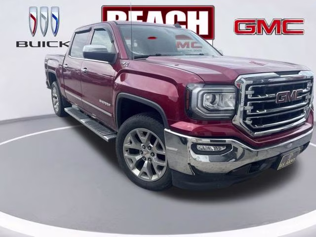 2018 Red Quartz Tintcoat GMC Sierra 1500 SLT 4X4 Truck