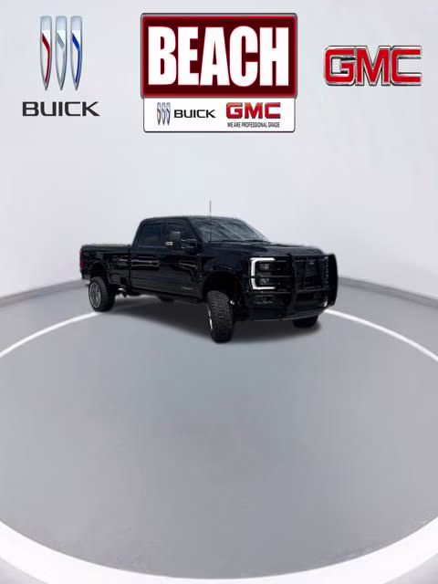 2024 Agate Black Metallic Ford Super Duty F-350 SRW Lariat 4X4 Truck