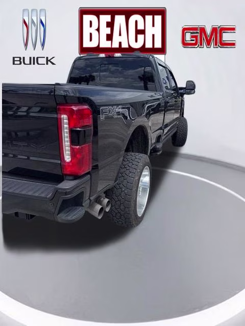 2024 Agate Black Metallic Ford Super Duty F-350 SRW Lariat 4X4 Truck