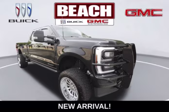 2024 Black Metallic Ford Super Duty F-350 SRW Lariat 4X4 Truck