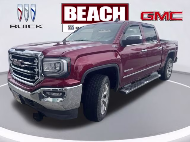 2018 Red Quartz Tintcoat GMC Sierra 1500 SLT 4X4 Truck