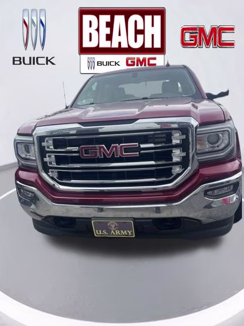 2018 Red Quartz Tintcoat GMC Sierra 1500 SLT 4X4 Truck