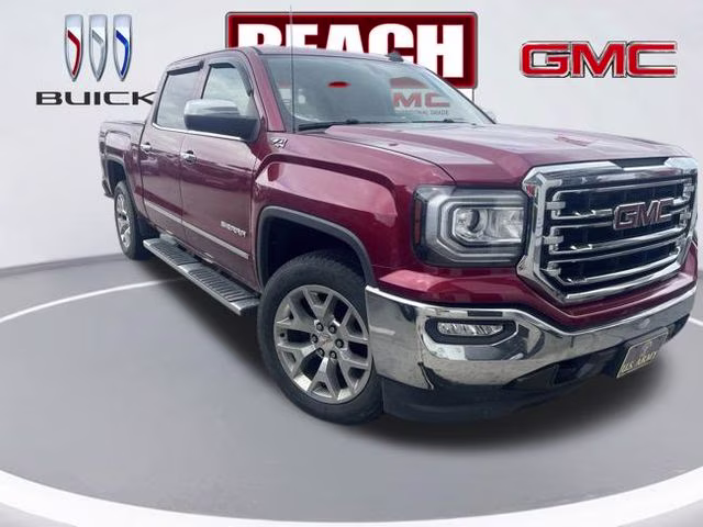 2018 Red Quartz Tintcoat GMC Sierra 1500 SLT 4X4 Truck
