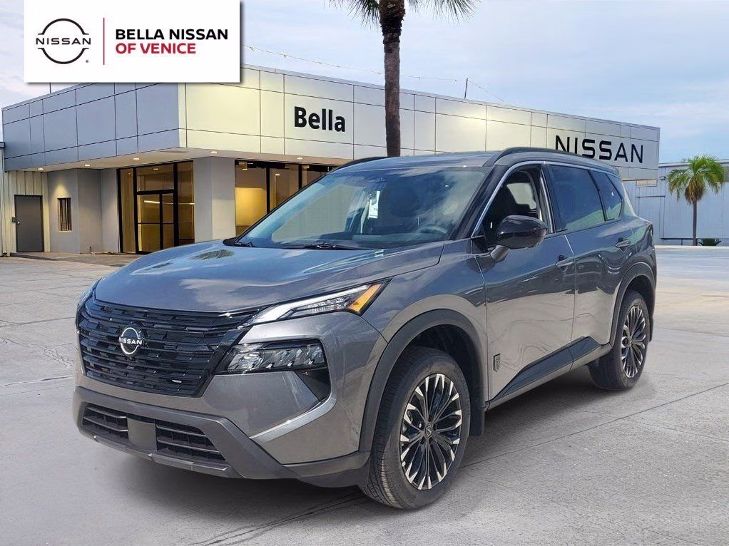2026 Gun Metallic Nissan Rogue Dark Armor FWD SUV