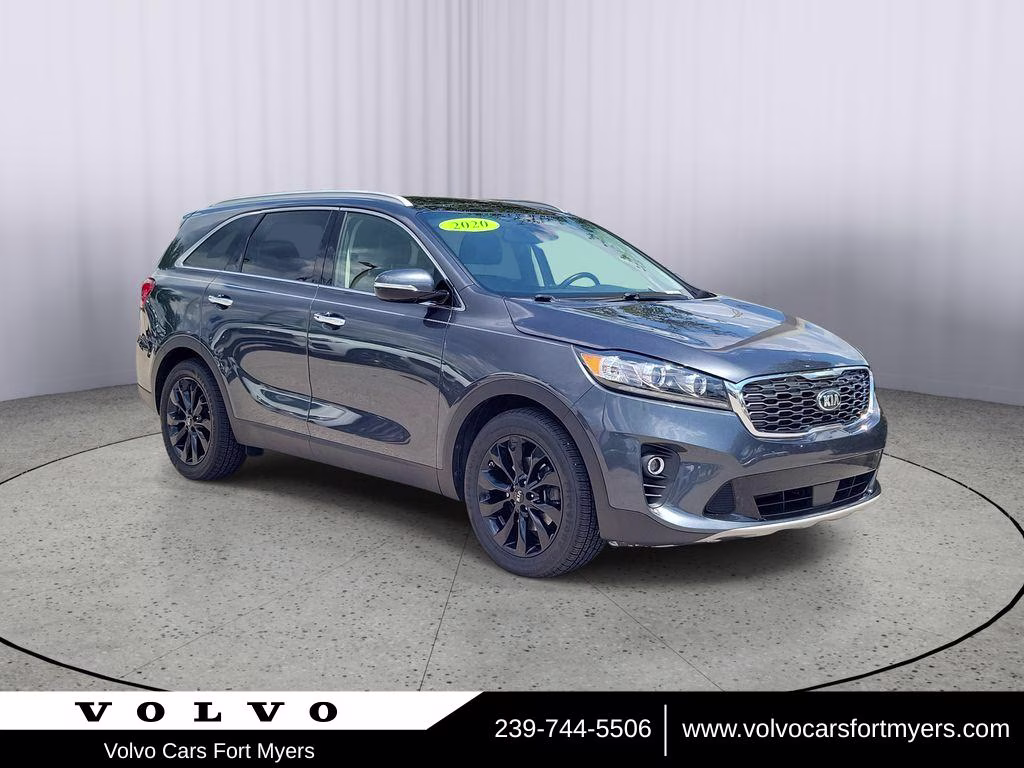 2020 Gravity Grey Kia Sorento EX V6 FWD SUV