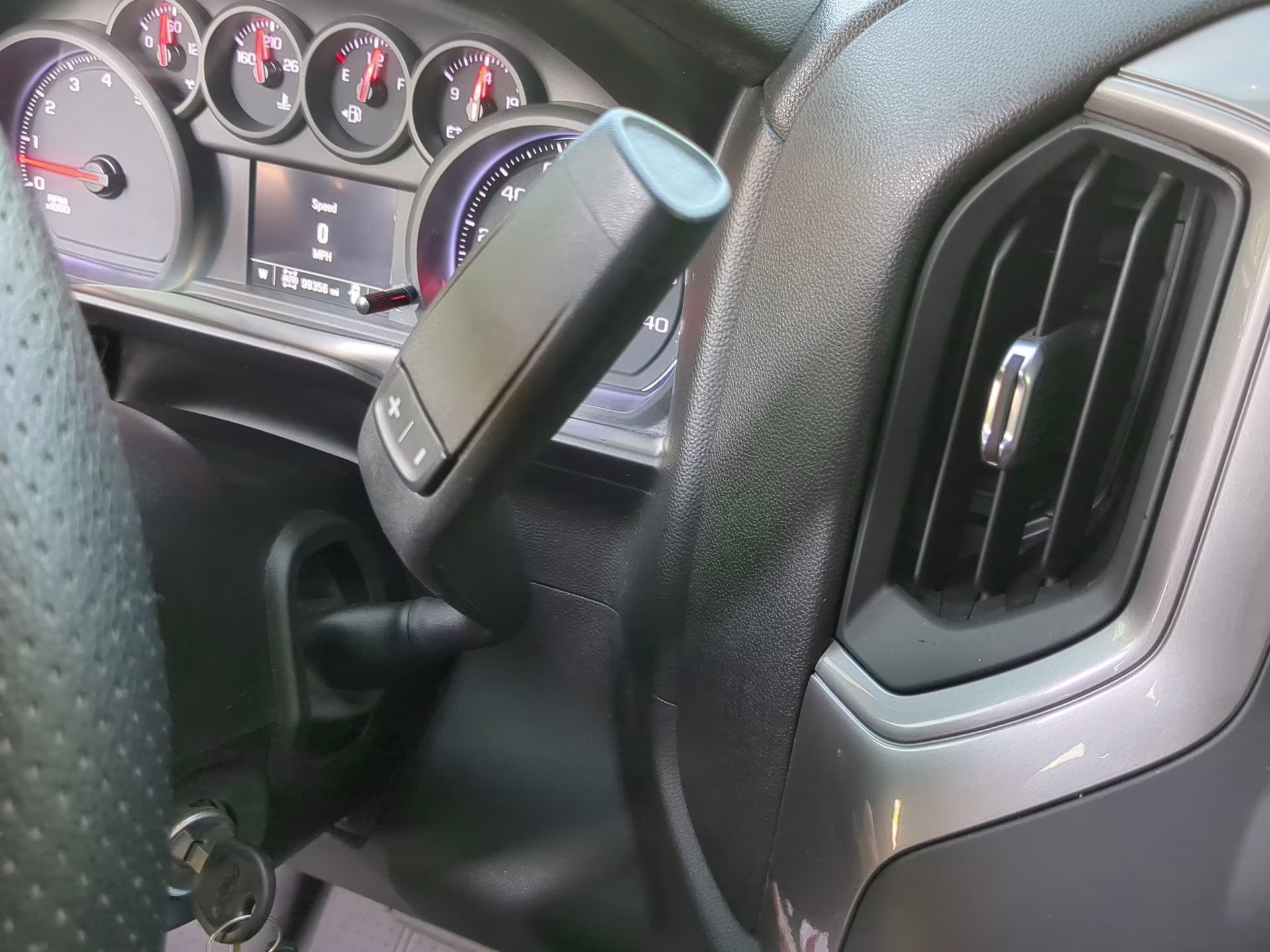 2019 Shadow Gray Metallic Chevrolet Silverado 1500 Custom Trail Boss Crew Cab Pickup 4X4 Truck