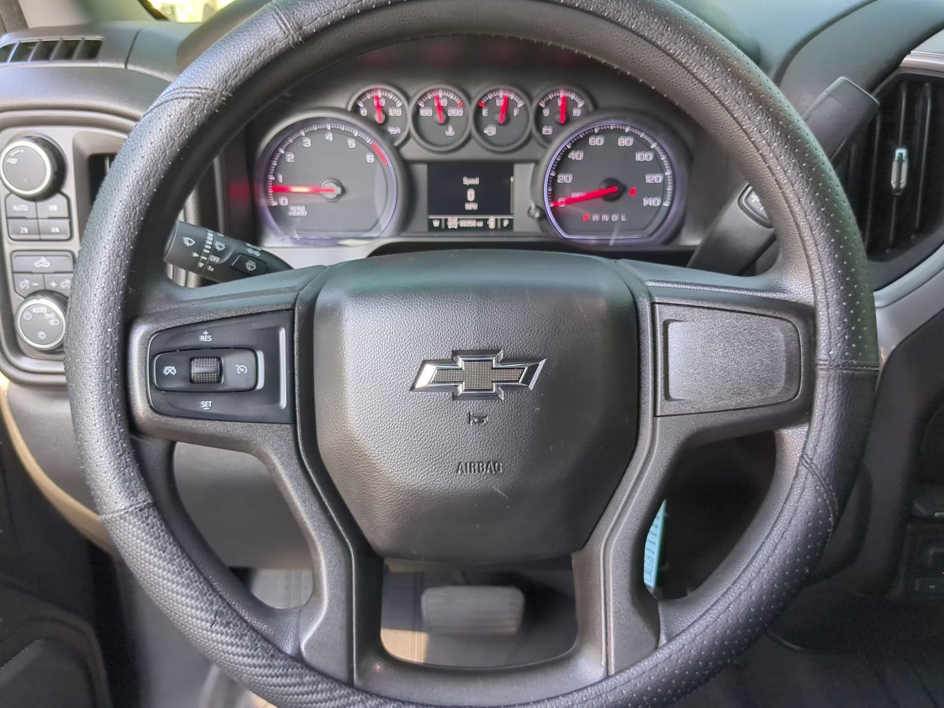 2019 Shadow Gray Metallic Chevrolet Silverado 1500 Custom Trail Boss Crew Cab Pickup 4X4 Truck