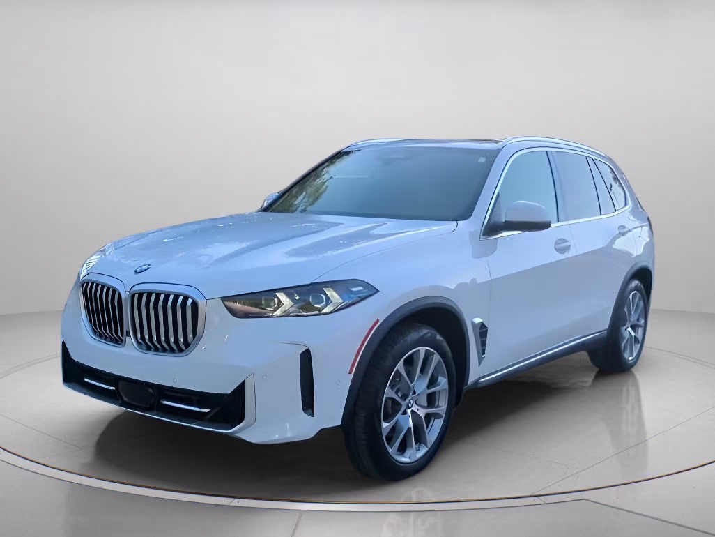2025 Alpine White BMW X5 xDrive40i AWD SUV