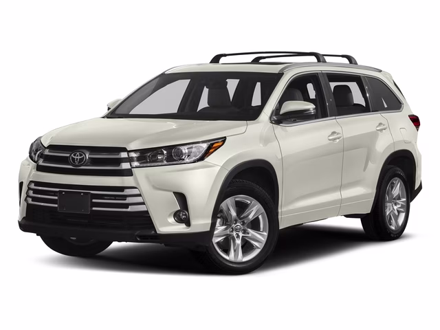 2017 Blizzard Pearl Toyota Highlander Limited Platinum FWD SUV