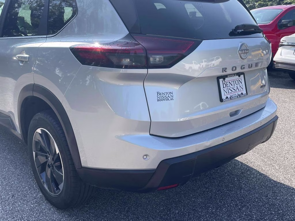 2025 Brilliant Silver Metallic Nissan Rogue SV AWD SUV