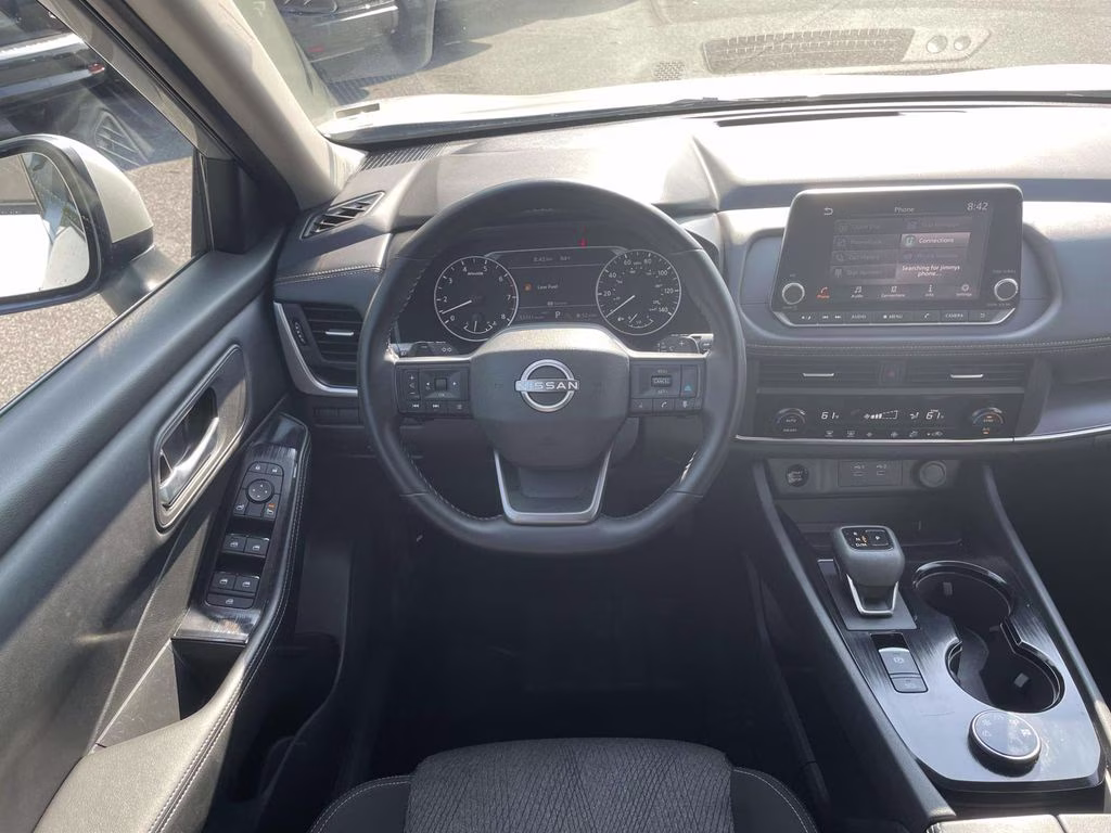 2025 Brilliant Silver Metallic Nissan Rogue SV AWD SUV