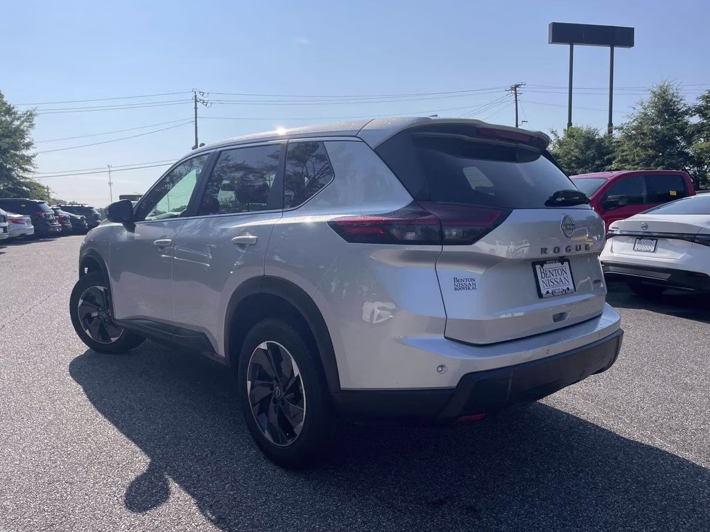 2025 Brilliant Silver Metallic Nissan Rogue SV AWD SUV