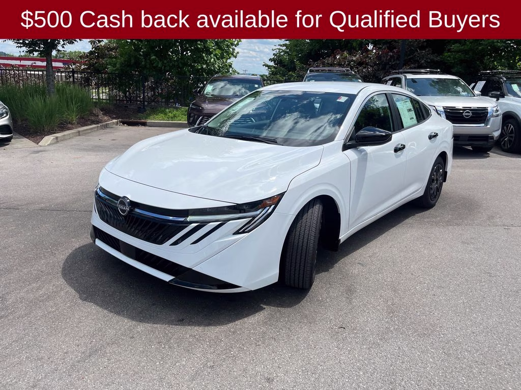 2026 Fresh Powder Nissan Sentra S FWD Sedan