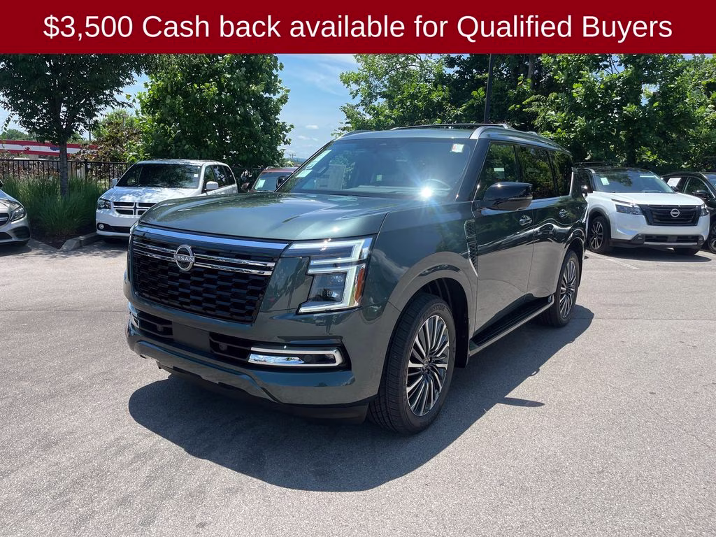 2026 Alpine Metallic Nissan Armada Platinum Reserve 4X4 SUV