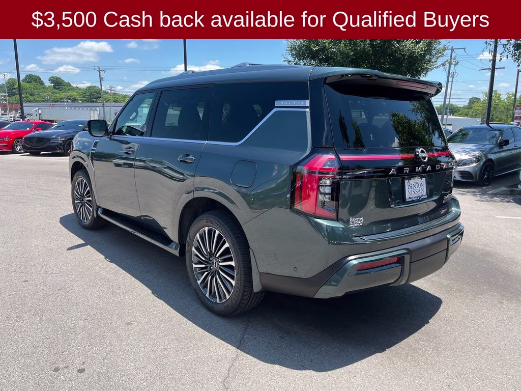 2026 Alpine Metallic Nissan Armada Platinum Reserve 4X4 SUV
