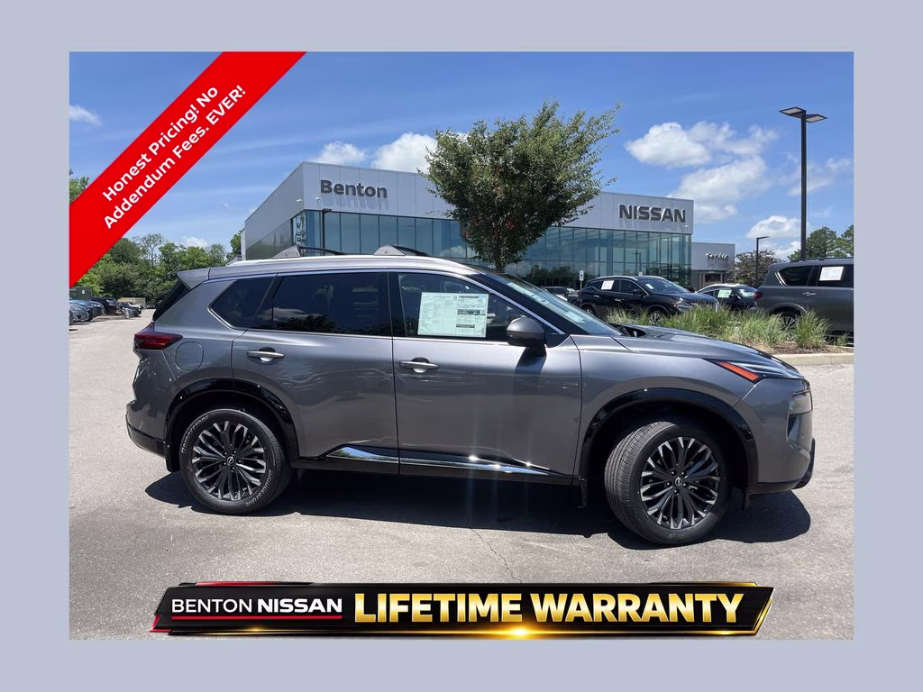 2026 Gun Metallic Nissan Rogue Platinum AWD SUV