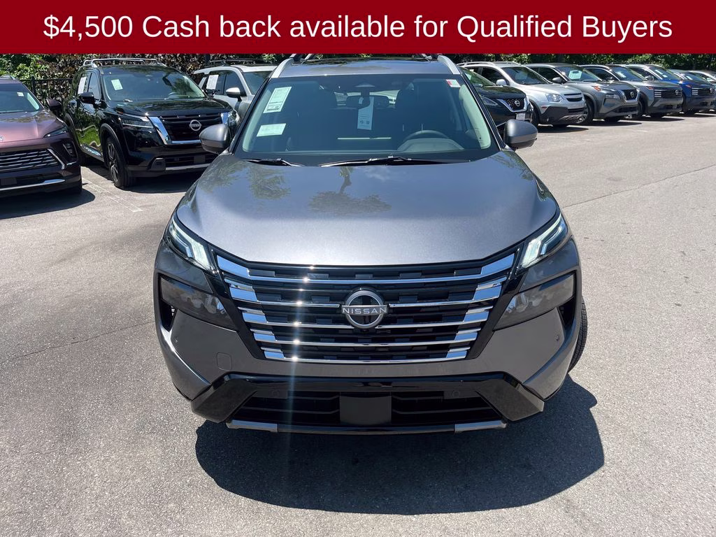 2026 Gun Metallic Nissan Rogue Platinum AWD SUV