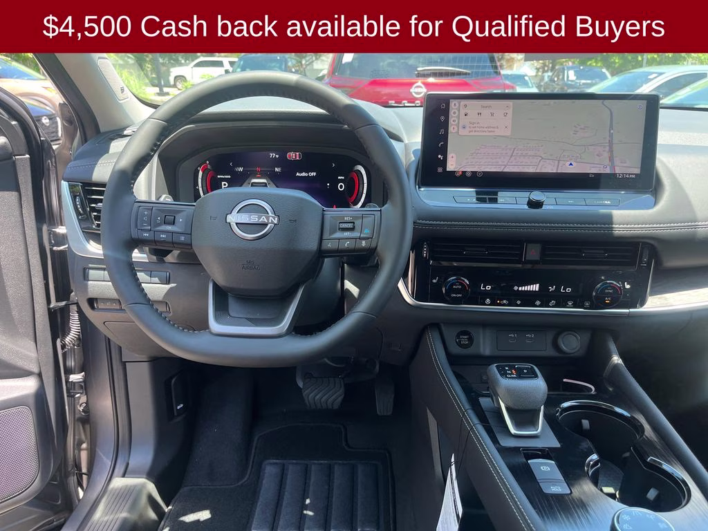2026 Gun Metallic Nissan Rogue Platinum AWD SUV