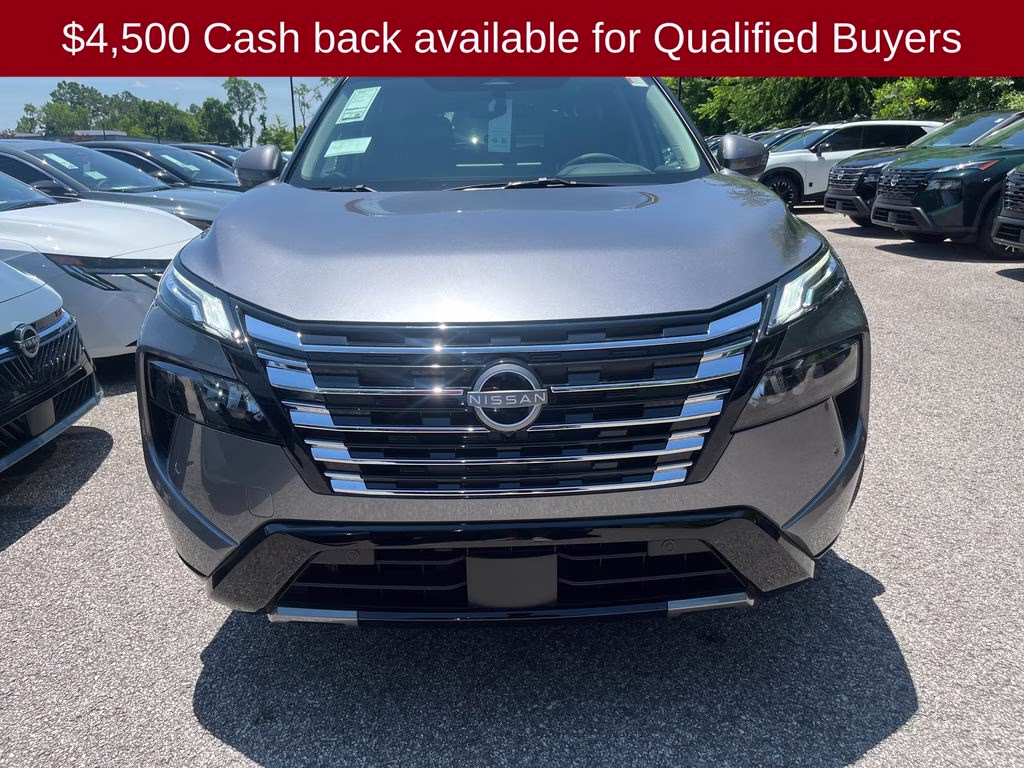 2026 Gun Metallic Nissan Rogue Platinum AWD SUV