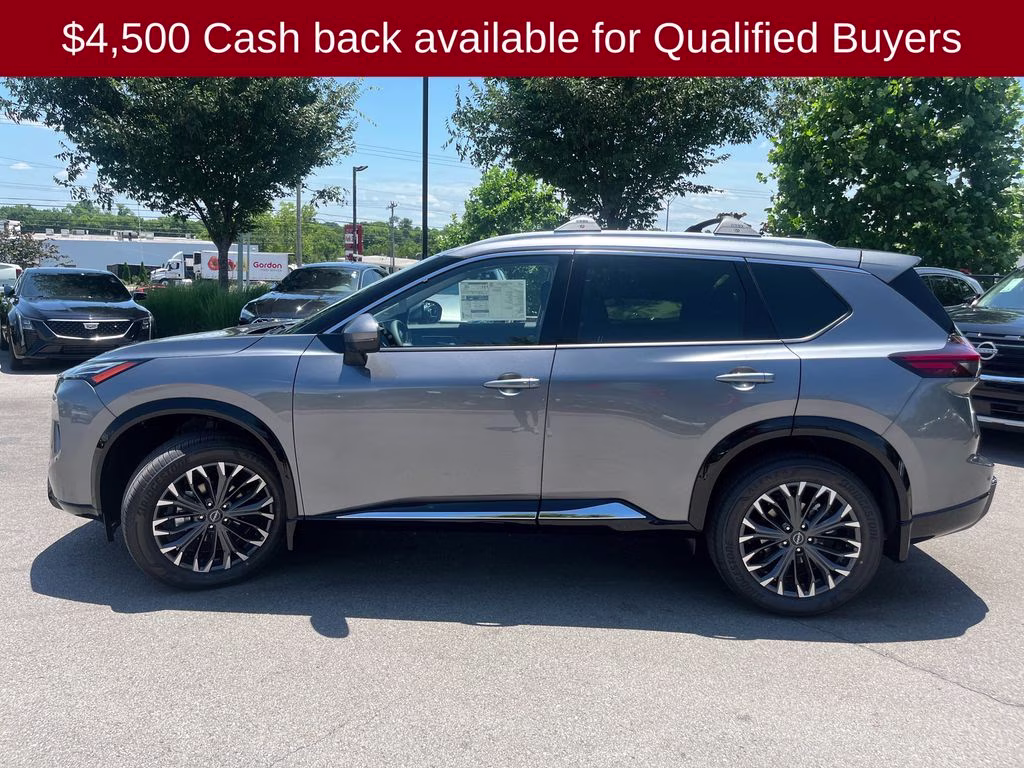 2026 Gun Metallic Nissan Rogue Platinum AWD SUV