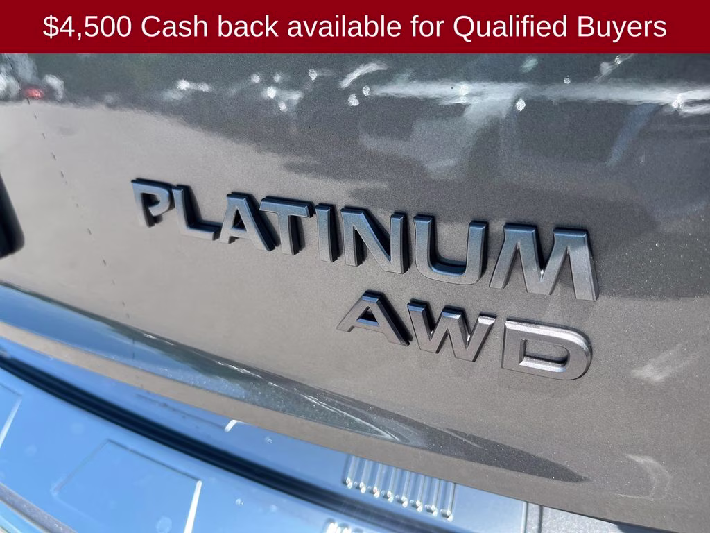 2026 Gun Metallic Nissan Rogue Platinum AWD SUV