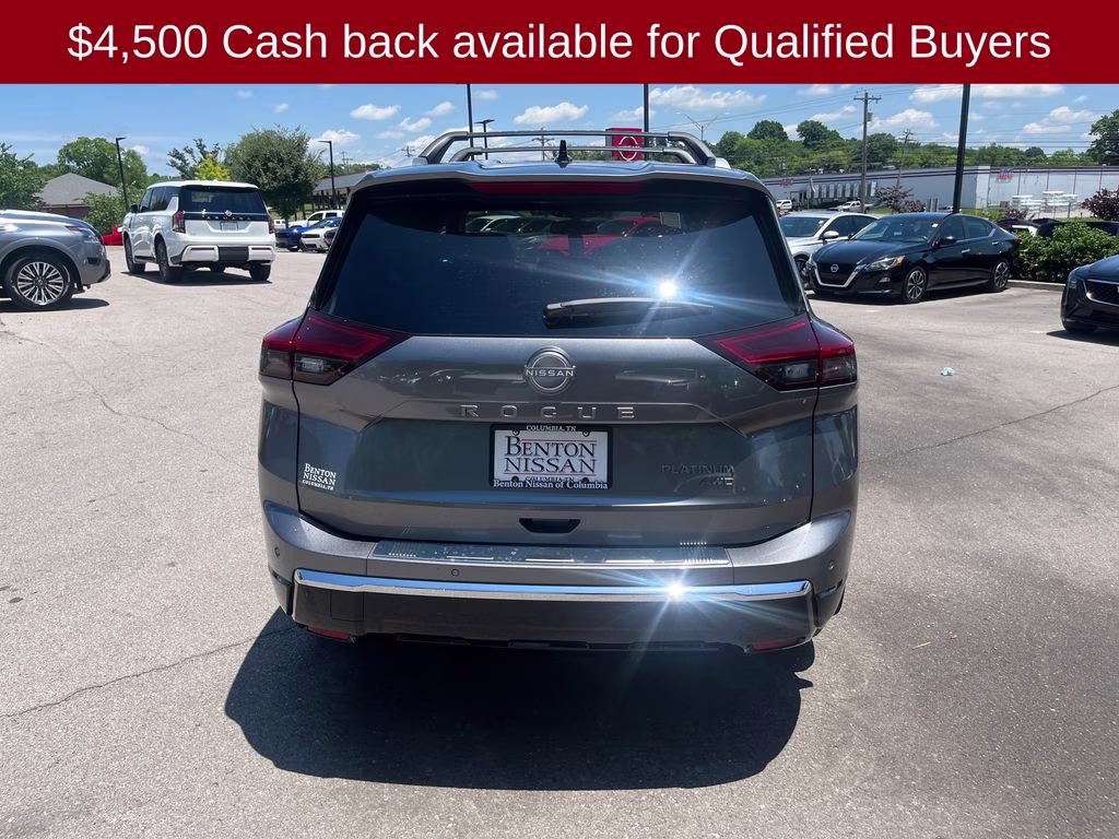 2026 Gun Metallic Nissan Rogue Platinum AWD SUV