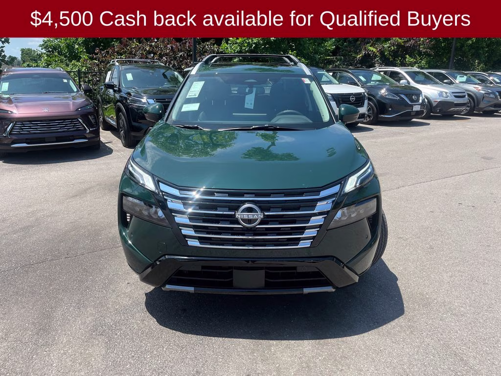 2026 Obsidian Green Nissan Rogue Platinum AWD SUV