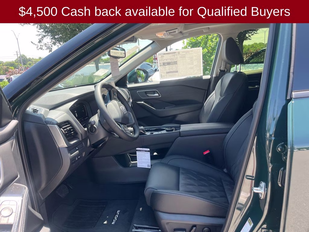 2026 Obsidian Green Nissan Rogue Platinum AWD SUV