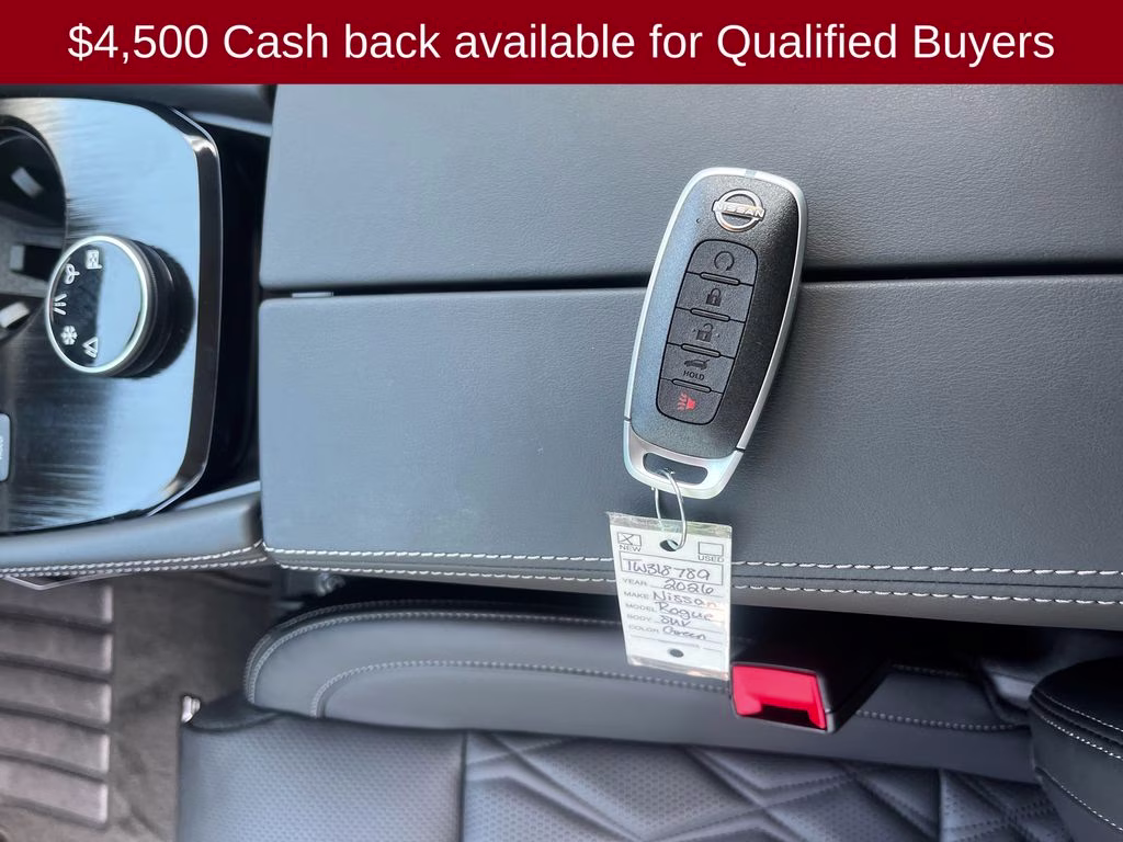 2026 Obsidian Green Nissan Rogue Platinum AWD SUV