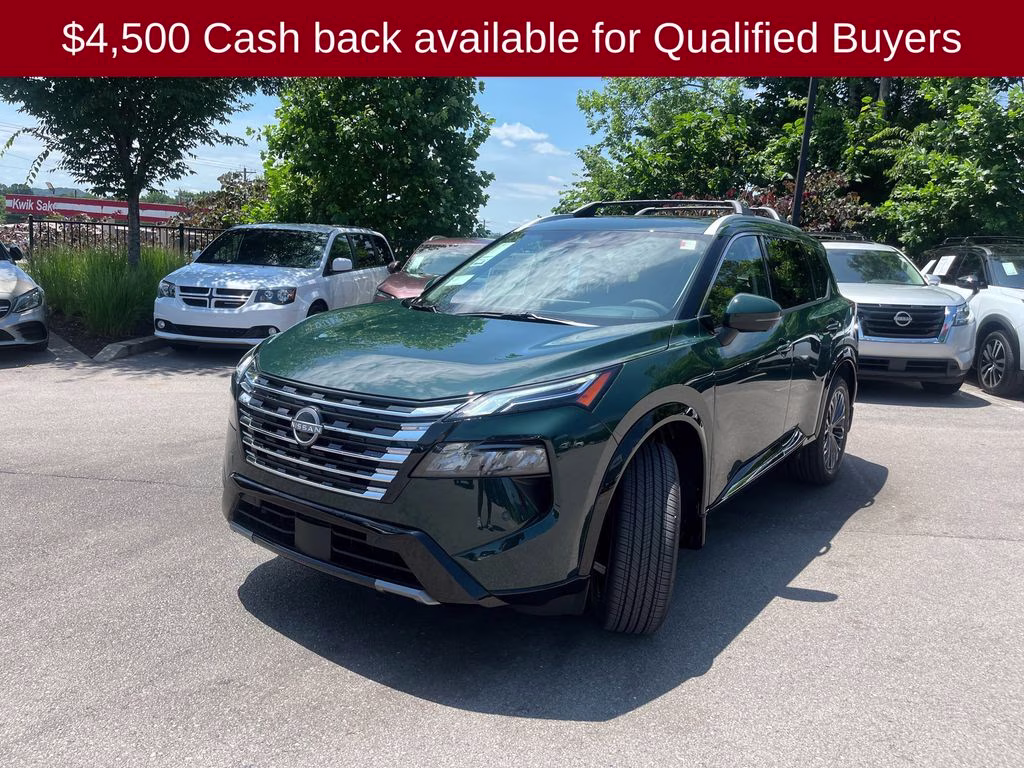 2026 Obsidian Green Nissan Rogue Platinum AWD SUV