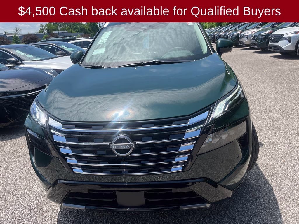2026 Obsidian Green Nissan Rogue Platinum AWD SUV
