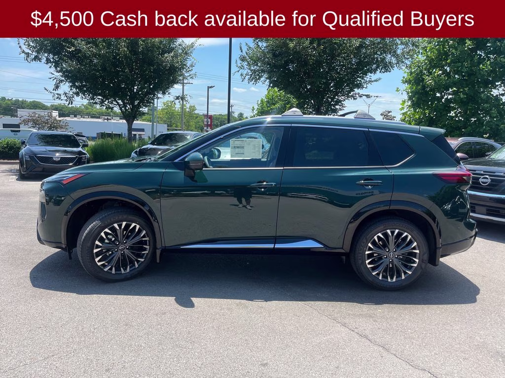 2026 Obsidian Green Nissan Rogue Platinum AWD SUV