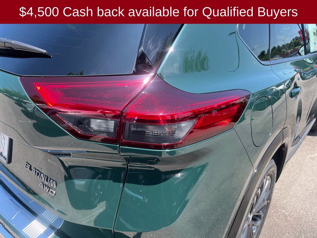 2026 Obsidian Green Nissan Rogue Platinum AWD SUV