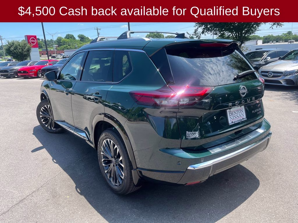 2026 Obsidian Green Nissan Rogue Platinum AWD SUV
