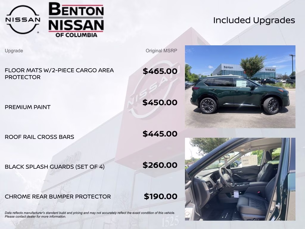 2026 Obsidian Green Nissan Rogue Platinum AWD SUV