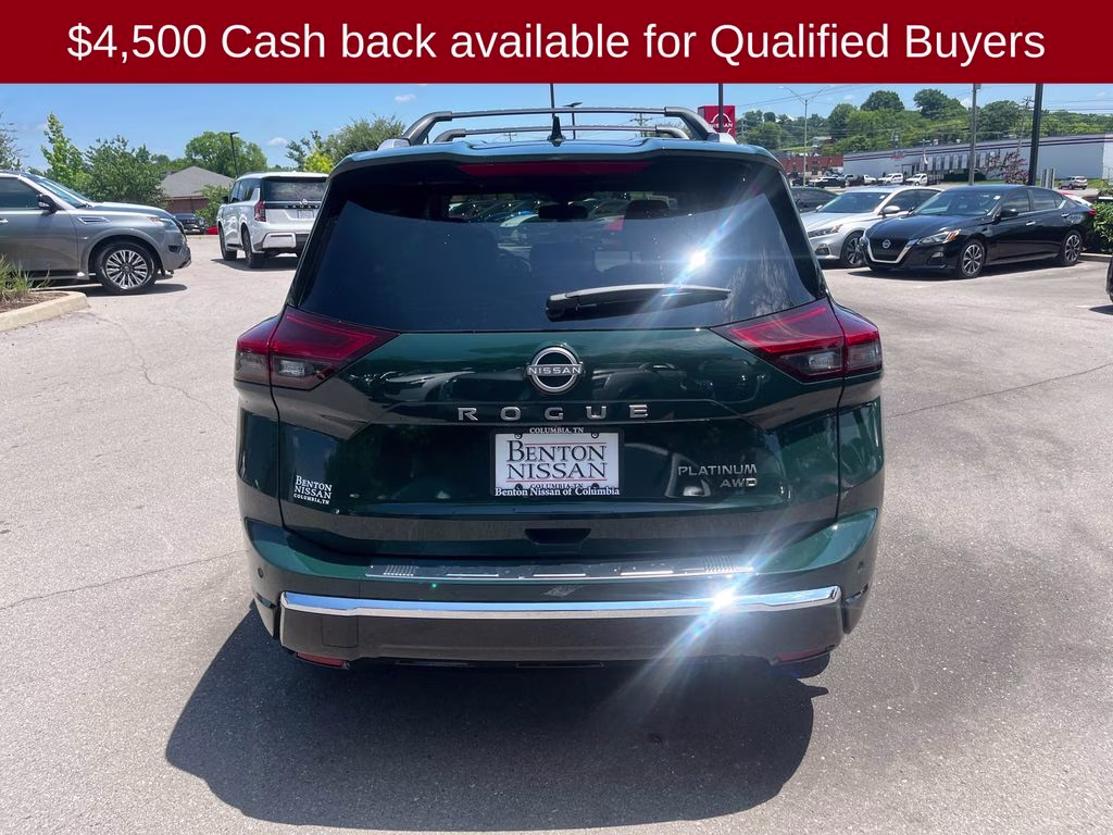 2026 Obsidian Green Nissan Rogue Platinum AWD SUV