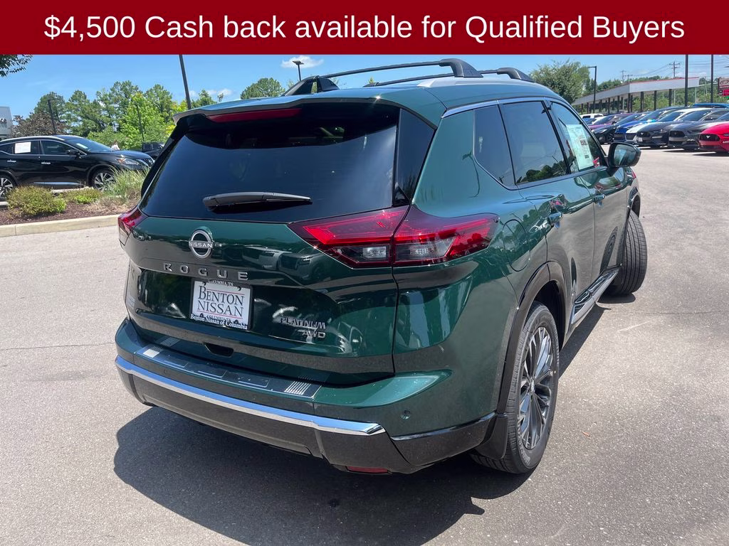 2026 Obsidian Green Nissan Rogue Platinum AWD SUV