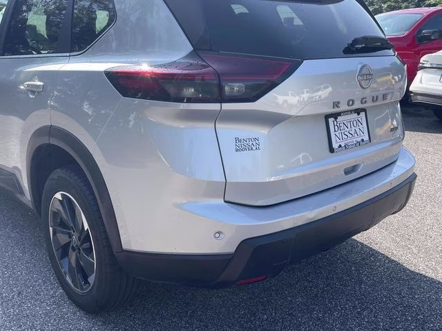 2025 Brilliant Silver Metallic Nissan Rogue SV AWD SUV