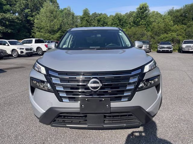 2025 Brilliant Silver Metallic Nissan Rogue SV AWD SUV